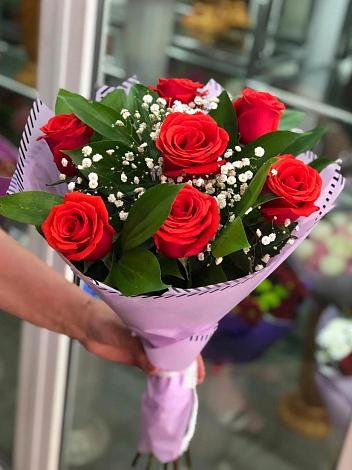 Букет цветов из: Розы в Передовом