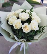 Букет Белые розы Проуд в Передовом