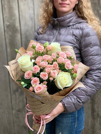 Букет цветов из: Розы в Передовом