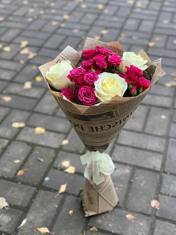 Букет цветов из: Розы в Передовом